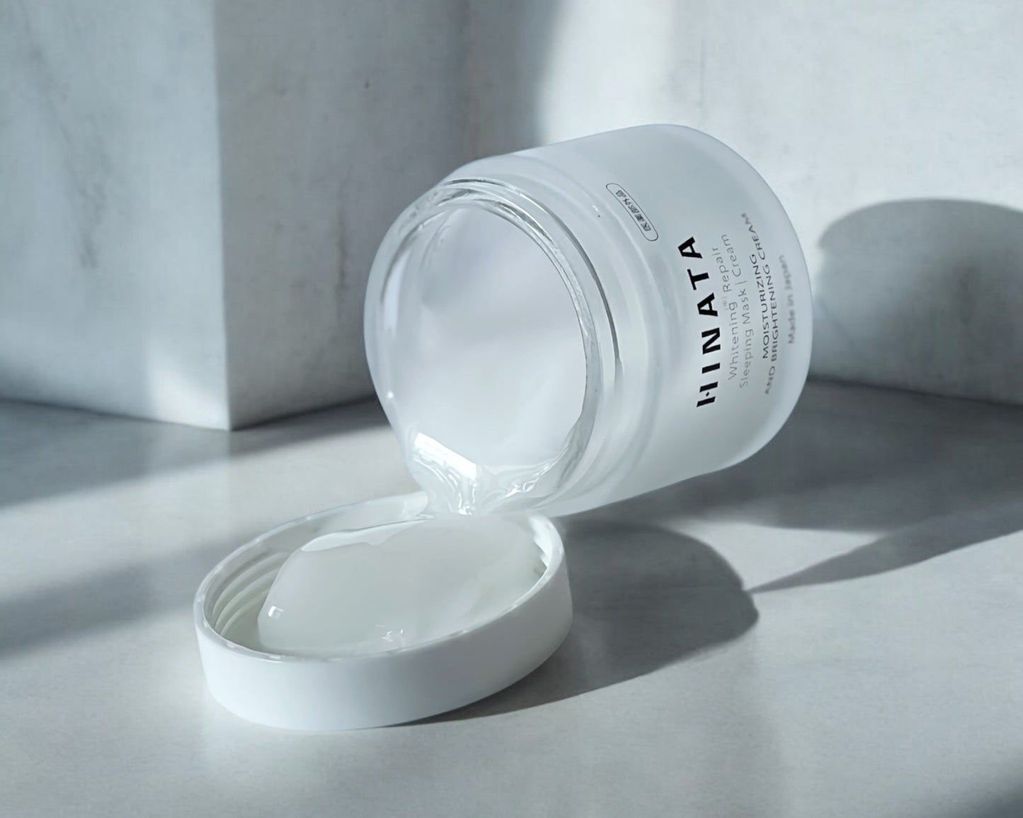 2. HINATA Whitening Repair Sleeping Mask | Cream: Prevent future dark spots with placenta whitening