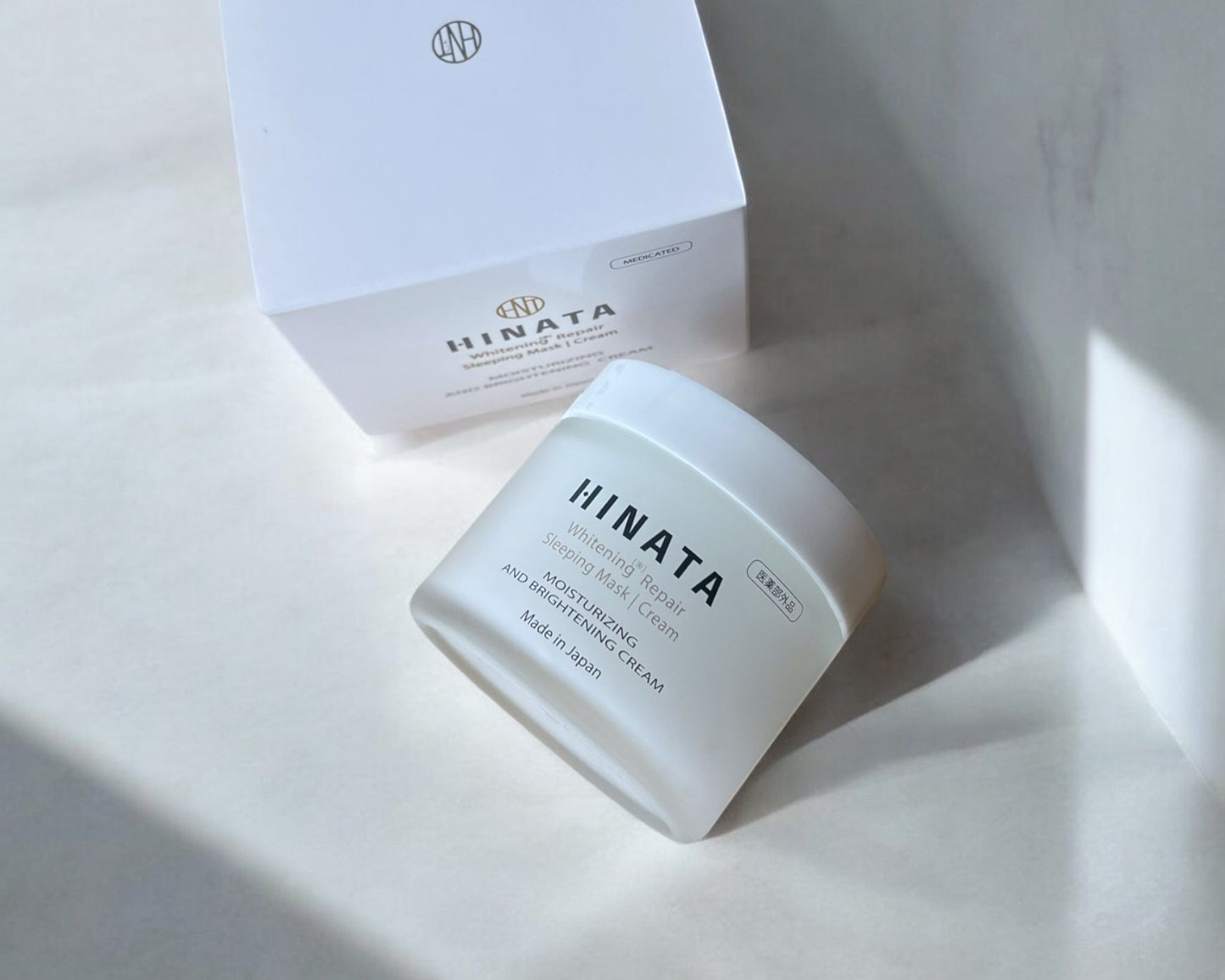 2. HINATA Whitening Repair Sleeping Mask | Cream: Prevent future dark spots with placenta whitening