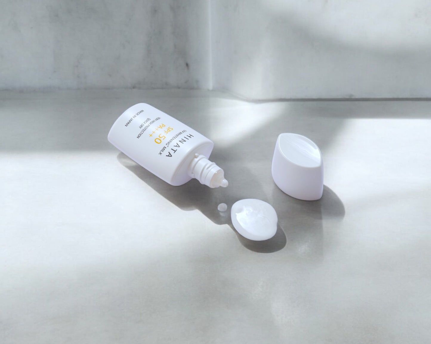 3. HINATA UV Whitening Milk: Medicated Sunscreen