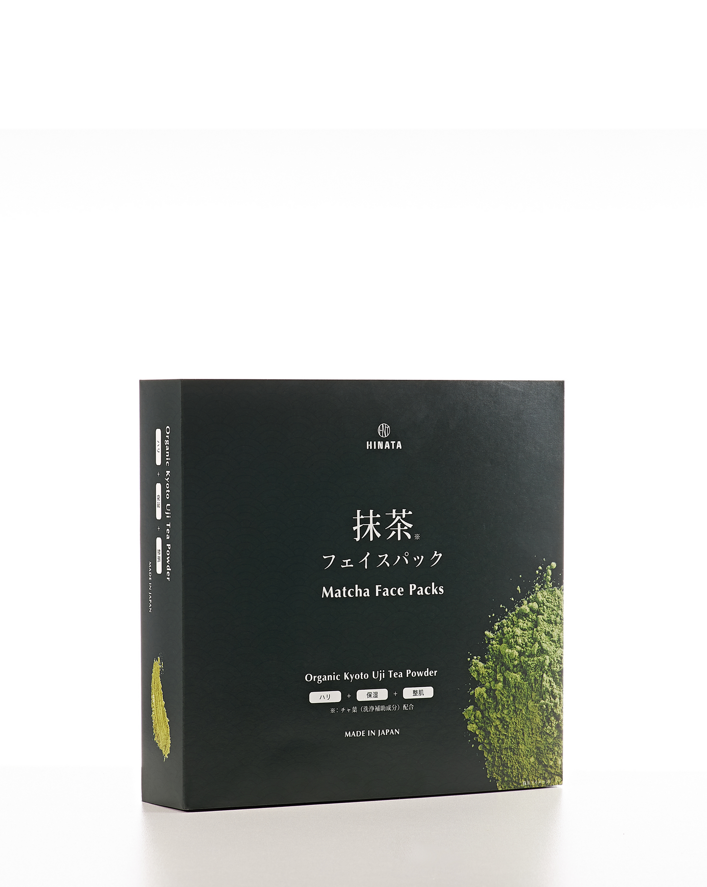 6. HINATA Matcha Face Packs: Organic famous Japan's Kyto Uji Green Tea