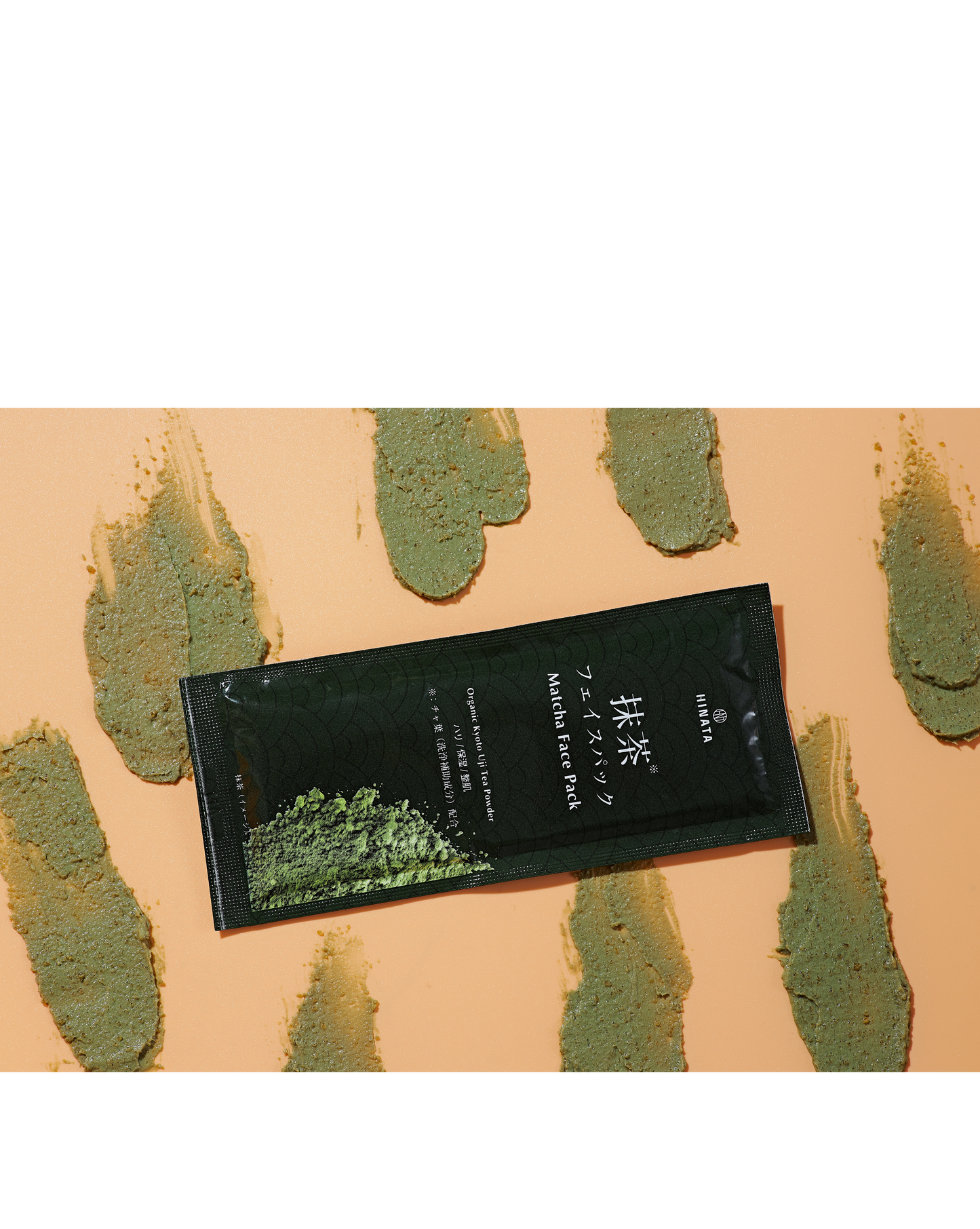 6. HINATA Matcha Face Packs: Organic famous Japan's Kyto Uji Green Tea