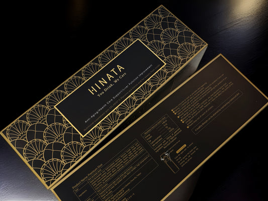 HINATA Premium Beauty Shot:CELABIO®-F, Melon Placenta Extract & Resistant Dextrin for Radiant Skin and Wellness