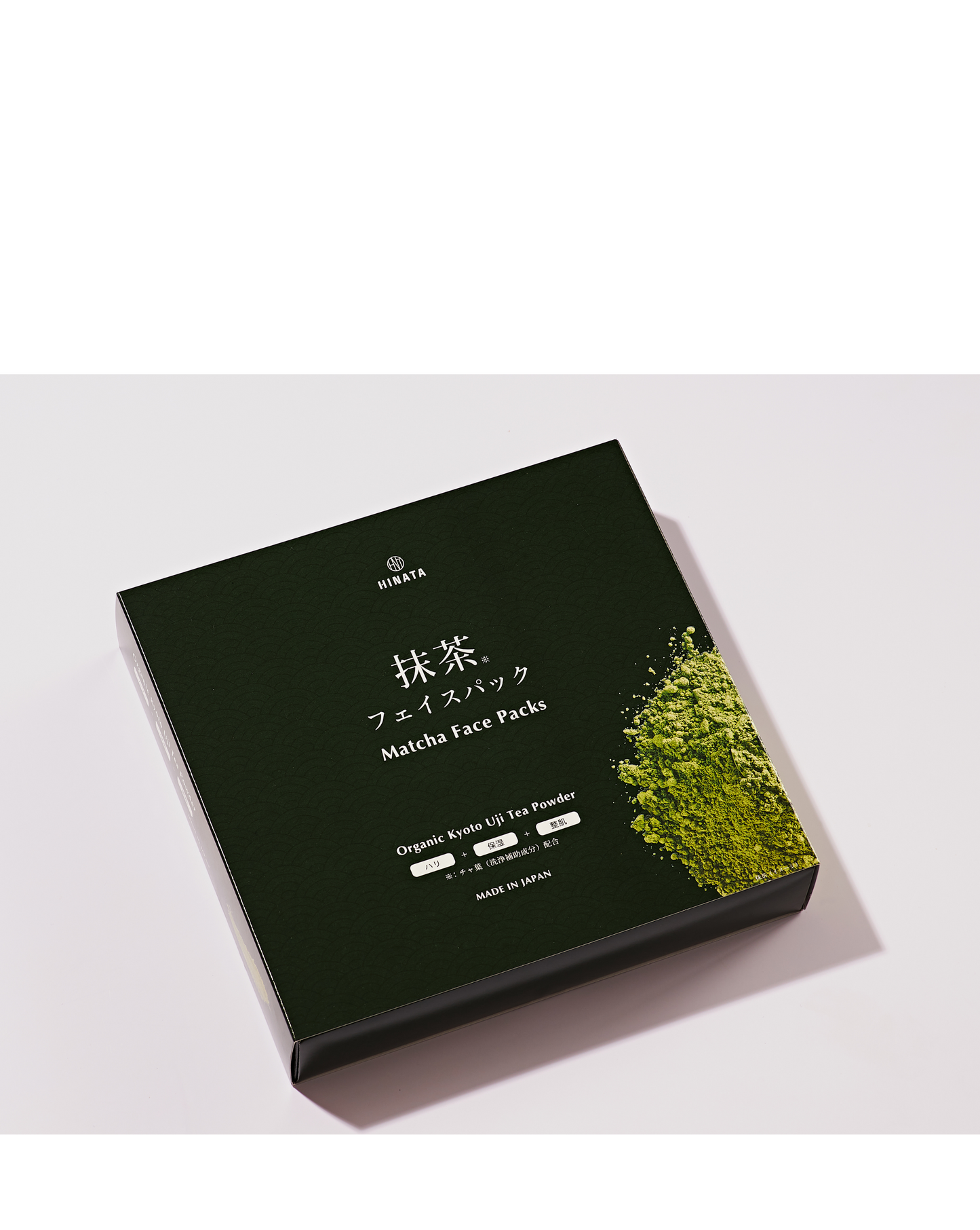 6. HINATA Matcha Face Packs: Organic famous Japan's Kyto Uji Green Tea